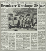 Brandweer Westdorpe 50 jaar