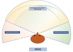 Gezichtsveld mens